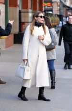 ELIZABETH OLSEN Leaves Her Hotel in New York 03/20/2017