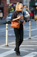 ELSA HOSK Out in New York 03/09/2017
