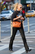 ELSA HOSK Out in New York 03/09/2017