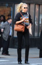 ELSA HOSK Out in New York 03/09/2017