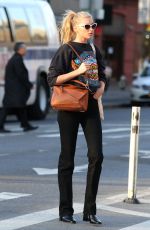 ELSA HOSK Out in New York 03/09/2017