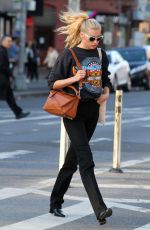 ELSA HOSK Out in New York 03/09/2017