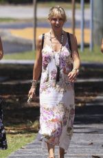 ELSA PATAKY Out in Byron Bay 03/04/2017