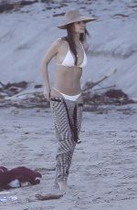 EMILY RATAJKOWSKI in Bikini on the Beach in Malibu 03/09/2017