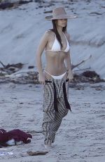 EMILY RATAJKOWSKI in Bikini on the Beach in Malibu 03/09/2017