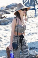 EMILY RATAJKOWSKI in Bikini on the Beach in Malibu 03/09/2017