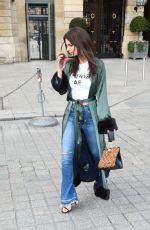 EMILY RATAJKOWSKI Out and About in Paris 03/03/2017