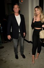 EMILY SEARS Leaves Catch LA in West Hollywood 03/02/2017