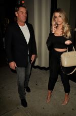 EMILY SEARS Leaves Catch LA in West Hollywood 03/02/2017