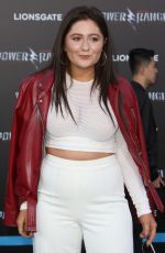 EMMA KENNEY at Power Rangers Premiere in Los Angeles 03/22/2017