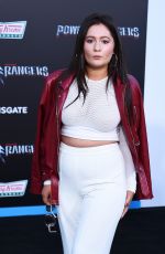 EMMA KENNEY at Power Rangers Premiere in Los Angeles 03/22/2017