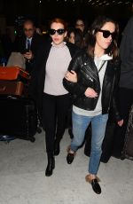 EMMA ROBERTS Arrives at CDG Airport in Paris 03/01/2017