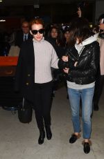 EMMA ROBERTS Arrives at CDG Airport in Paris 03/01/2017