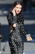 EMMA ROBERTS Arrives at Late Show with Stephen Colbert in New York 03/29/2017