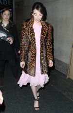 EMMA ROBERTS Arrives at Today Show in New York 03/23/2017
