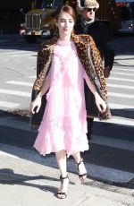 EMMA ROBERTS Arrives at Today Show in New York 03/23/2017