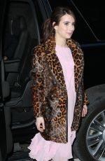 EMMA ROBERTS Arrives at Today Show in New York 03/23/2017