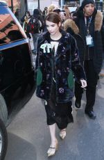 EMMA ROBERTS at AOL Studios in New York 03/23/2017