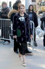 EMMA ROBERTS at AOL Studios in New York 03/23/2017