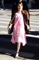 EMMA ROBERTS at AOL Studios in New York 03/23/2017
