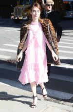 EMMA ROBERTS at AOL Studios in New York 03/23/2017