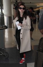 EMMA ROBERTS at LAX Airport in Los Angeles 03/10/2017