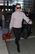 EMMA ROBERTS at Los Angeles International Airport 02/28/2017