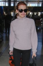 EMMA ROBERTS at Los Angeles International Airport 02/28/2017
