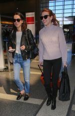 EMMA ROBERTS at Los Angeles International Airport 02/28/2017