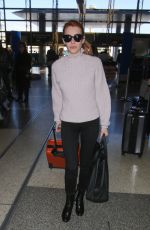 EMMA ROBERTS at Los Angeles International Airport 02/28/2017