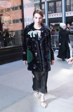EMMA ROBERTS Leaves AOL Studios in New York 03/23/2017