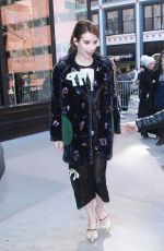 EMMA ROBERTS Leaves AOL Studios in New York 03/23/2017