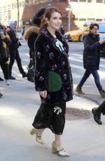 EMMA ROBERTS Leaves AOL Studios in New York 03/23/2017