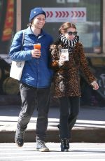 EMMA ROBERTS Out and About in New York 03/29/2017