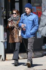 EMMA ROBERTS Out and About in New York 03/29/2017