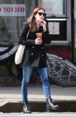 EMMA ROBERTS Out and About in New York 03/30/2017