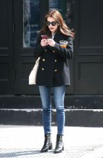EMMA ROBERTS Out and About in New York 03/30/2017