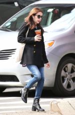 EMMA ROBERTS Out and About in New York 03/30/2017