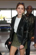 EMMA WATSON Arrives at Los Angeles International Airport 03/07/2017