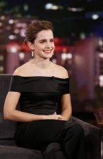 EMMA WATSON at Jimmy Kimmel Live 03/06/2017