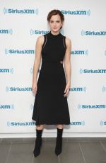EMMA WATSON at SiriusXM Studio in New York 03/10/2017