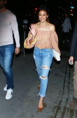 EMMANEULLE CHRIQUI Arrives at Tao, Beauty + Essex, Avenue + Luchini La Grand Opening 03/16/2017