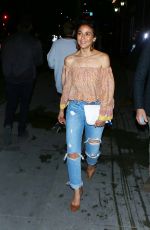 EMMANEULLE CHRIQUI Arrives at Tao, Beauty + Essex, Avenue + Luchini La Grand Opening 03/16/2017