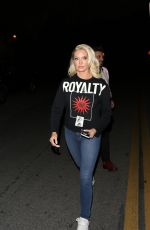 ERIKA JAYNE Leaves CBS Studios in Los Angeles 03/27/2017