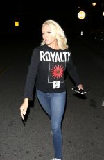 ERIKA JAYNE Leaves CBS Studios in Los Angeles 03/27/2017
