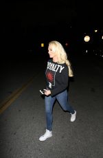 ERIKA JAYNE Leaves CBS Studios in Los Angeles 03/27/2017