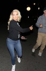 ERIKA JAYNE Leaves CBS Studios in Los Angeles 03/27/2017