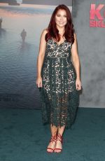 ERIN ROBINSON at Kong: Skull Island Premiere in Hollywood 03/08/2017