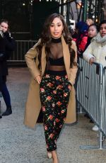 EVA GUTOWSKI Arrives at AOL Studios in New York 03/22/2017