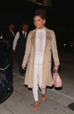 EVA LONGORIA at Catch LA in Los Angeles 03/24/2017